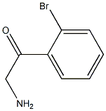 2-amino-2'-bromoacetophenone Structure