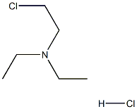 Diethylaminoethyl chloride hydrochloride 구조식 이미지