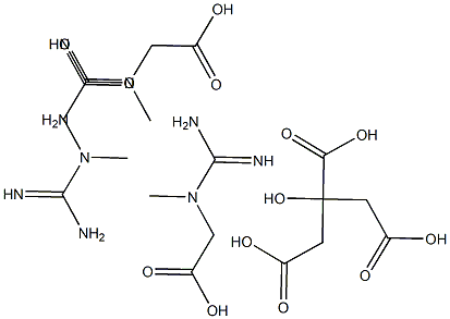 TRICREATINECITRICACID 구조식 이미지