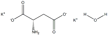 POTASSIUMASPARTATEMONOBASIC,MONOHYDRATE,21%,POWDER Structure