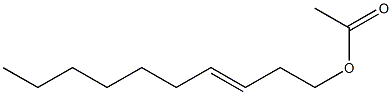 CIS,TRANS-3-DECENYL ACETATE Structure