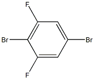 1,3-Difluoro-2,5-Dibromobenzene Structure