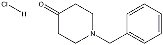 1-phenylmethyl-4-piperidone hydrochloride 구조식 이미지