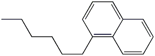 1-Hexylnaphthalene. Structure