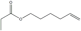 Propanoic acid, 5-hexen-1-yl ester 구조식 이미지