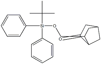 Silane, t-butyldiphenyl(norbornan-6-on-2-ylmethoxy)- 구조식 이미지