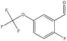 2-Fluoro-5-(trifluoromethoxy)benzaldehyde 98% Structure