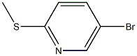 5-Bromo-2-(methylthio)pyridine 구조식 이미지