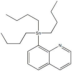 8-(Tributylstannyl)quinoline 구조식 이미지