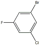 1-FLUORO-3-BROMO-5-CHLOROBENZENE Structure