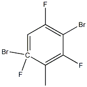 2,5-DIBROMO TRIFLUOROTOLUENE Structure