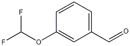 3-(DIFLUOROMETHYLOXY)BENZALDEHYDE 구조식 이미지