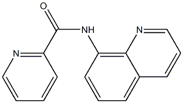 N-(8-Quinolyl)pyridine-2-carboxamide Structure