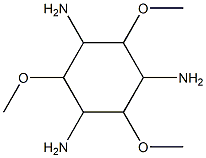 1,3,5-triamino-2,4,6-trimethoxycyclohexane Structure