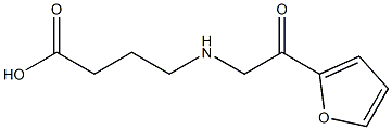 N-(2-furoylmethyl)aminobutyric acid 구조식 이미지