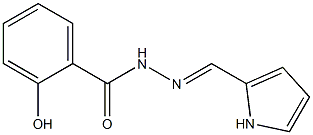 pyrrole-2-carboxaldehyde 2-hydroxybenozylhydrazone Structure