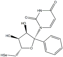 1'-phenylselenouridine 구조식 이미지