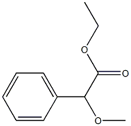 ethyl-2-methoxy-2-phenylacetate Structure