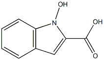 1-hydroxyindole-2-carboxylic acid Structure