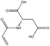 N-acryloylaspartic acid 구조식 이미지