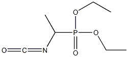 diethyl (1-isocyanatoethyl)phosphonate 구조식 이미지
