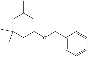 benzyl 3,3,5-trimethylcyclohexyl ether 구조식 이미지