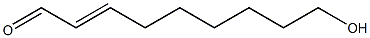 4R-HYDROXY-2-NONENAL Structure