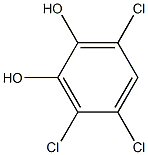 3,5,6-TRICHLOROCATECHOL Structure