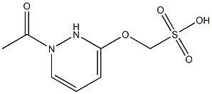 N-ACETYLSULPHAMETHOXYPYRIDAZINE Structure