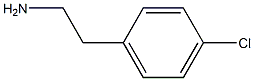 PARA-CHLOROPHENYLETHYLAMINE 구조식 이미지