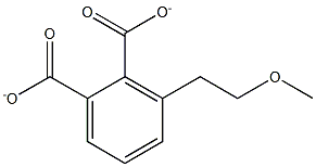 MONOMETHOXYETHYLPHTHALATE 구조식 이미지