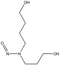 N-(3-HYDROXYPROPYL)-N-(4-HYDROXYBUTYL)NITROSAMINE Structure