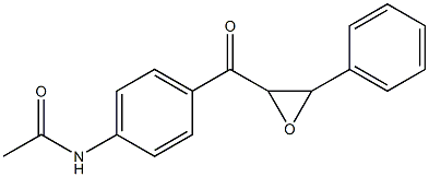 4'-ACETAMIDOCHALCONEOXIDE 구조식 이미지