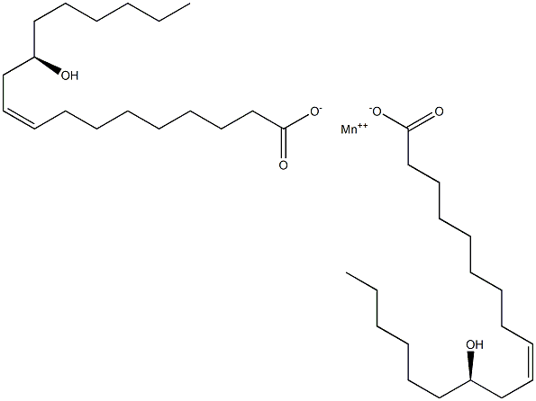 RICINOLEICACID,MANGANESESALT 구조식 이미지