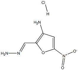 5-NITROFURFURAL-AMINOHYDRAZONEHYDROCHLORIDE Structure