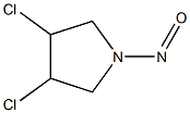 3,4-DICHLORONITROSOPYRROLIDINE Structure