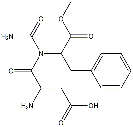 N-CARBAMOYLASPARTAME 구조식 이미지