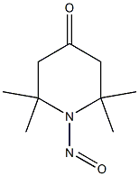 2,2,6,6-TETRAMETHYLNITROSO-4-PIPERIDONE Structure