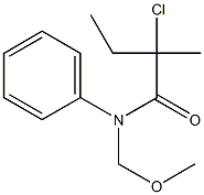 METHYL-ETHYL-2-CHLORO-N-METHOXYMETHYLACETANILIDE 구조식 이미지