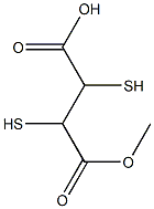 MONOMETHYL2,3-DIMERCAPTOSUCCINICACID 구조식 이미지