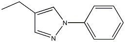 1-PHENYL-4-ETHYLPYRAZOLE Structure