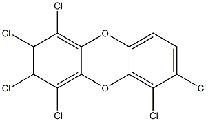HEXACHLORODIBENZO-PARA-DIOXIN Structure