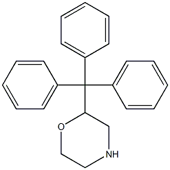 TRITYLMORPHOLINE Structure