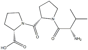 L-VALYL-L-PROLYL-L-PROLINE Structure