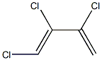 1,2,3-TRICHLOROBUTADIENE 구조식 이미지