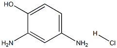 4-HYDROXY-META-PHENYLENEDIAMINE,HYDROCHLORIDE Structure