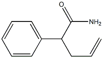 2-PHENYL-2-ALLYL-ACETAMIDE 구조식 이미지