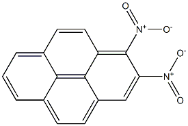 1,2-DINITROPYRENE 구조식 이미지