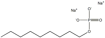 PHOSPHORICACID,NONYLESTER,SODIUMSALT 구조식 이미지