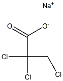 SODIUM-2,2,3-TRICHLOROPROPIONATE Structure